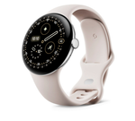 Умные часы Google Pixel Watch 4 45mm Wi-Fi Polished Silver Case / Porcelain Active Band