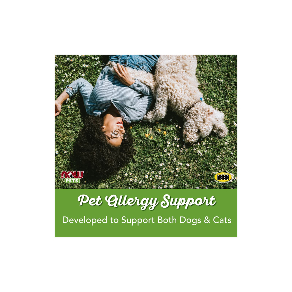 NOW Foods, Pets, против аллергии, для кошек и собак, 75 жевательных таблеток