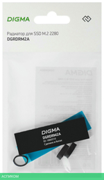 Радиатор для SSD Digma DGRDRM2A Ret черный