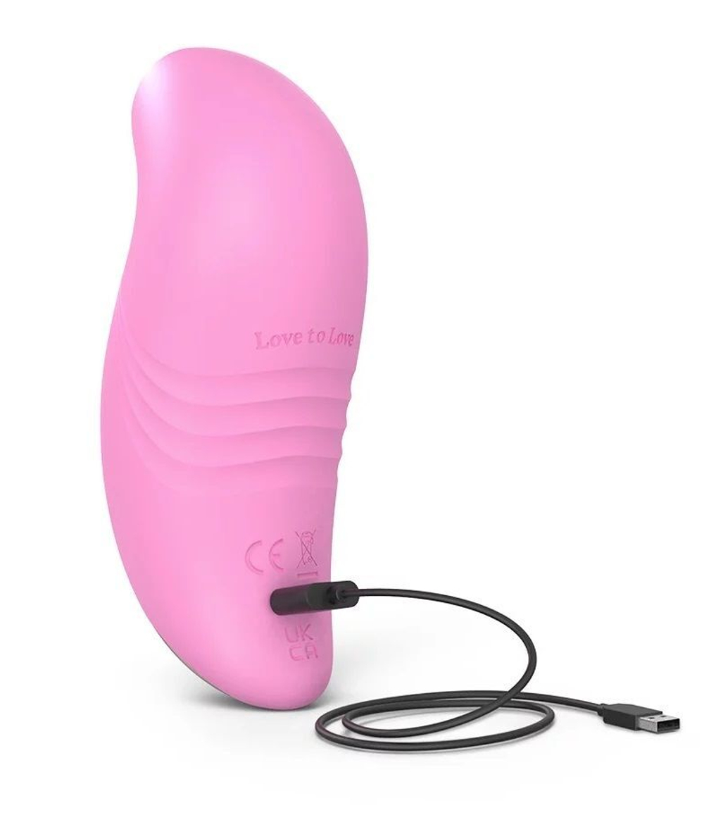 Розовый вакуум-волновой стимулятор Believer (Цвет: розовый)