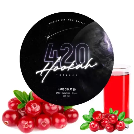420 Dark Line - Ranberry juicy (100г)