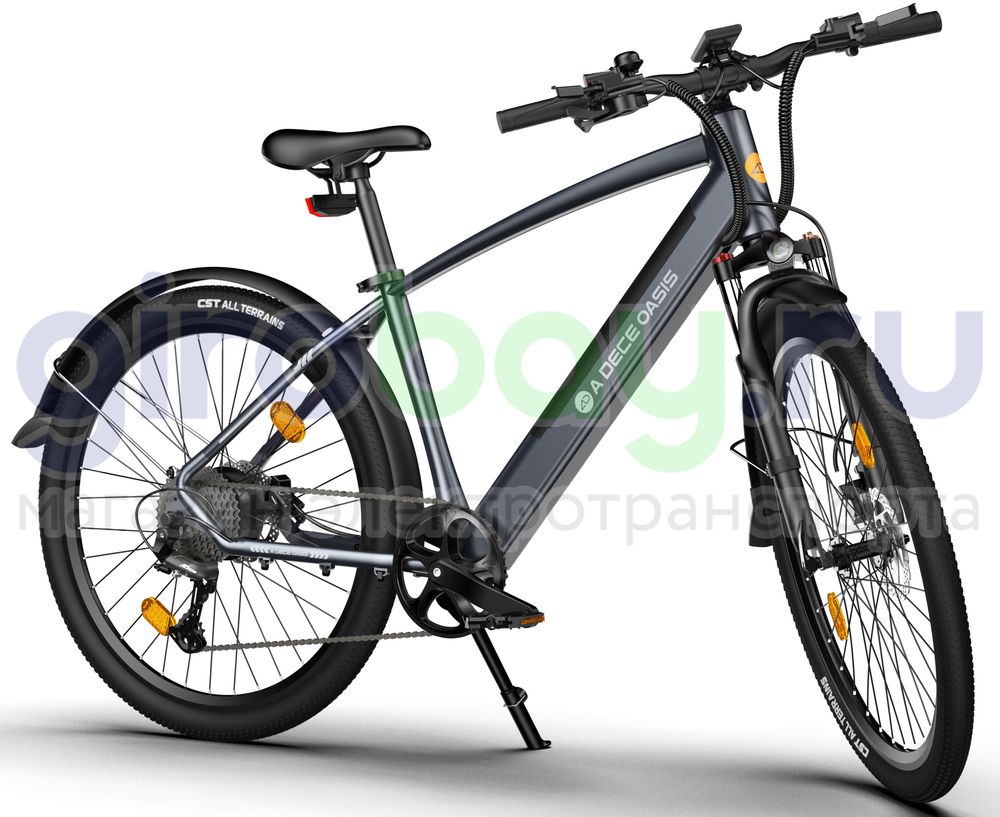 Электровелосипед ADO DECE 300C (36V/10,4Ah) - Серый фото №2