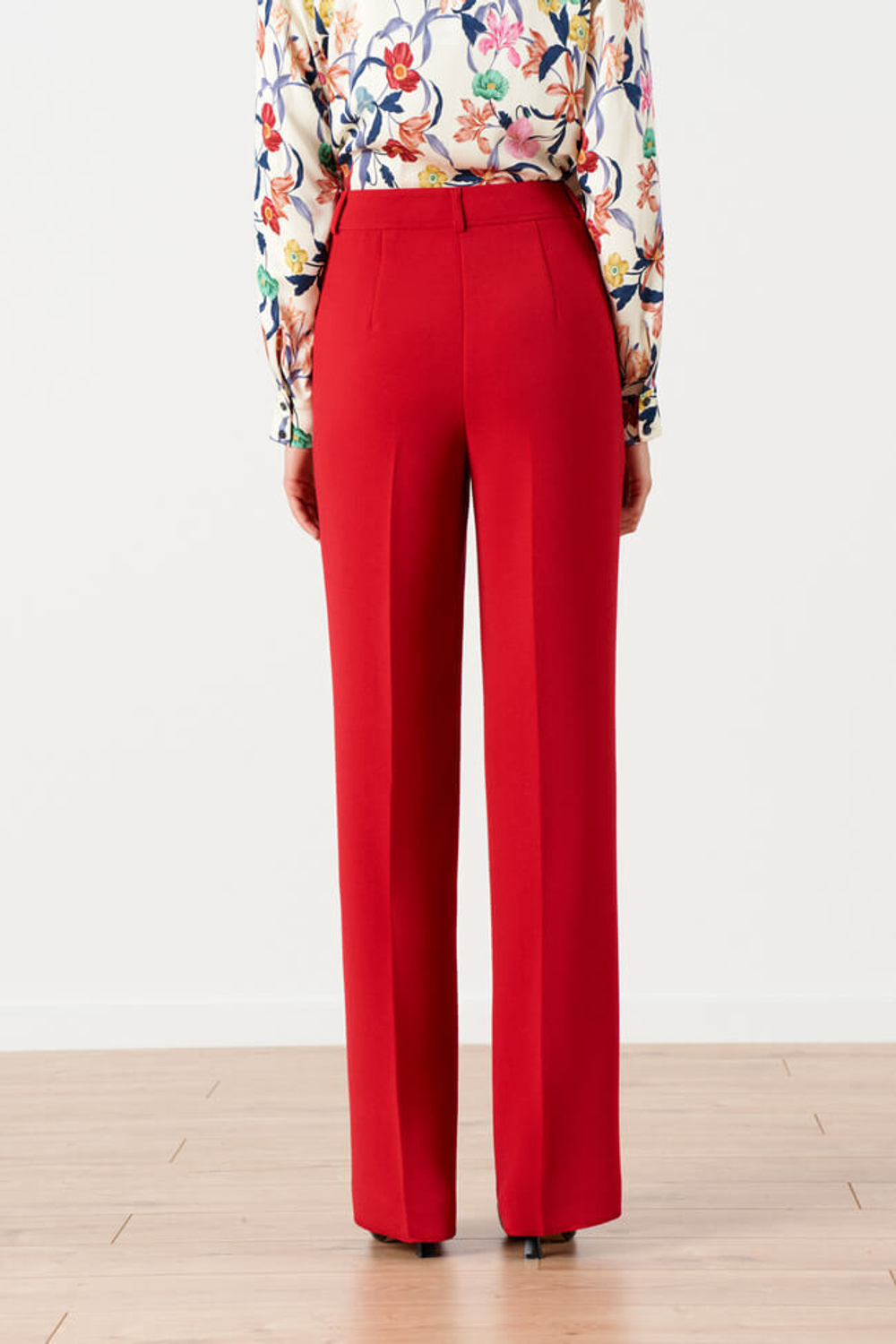 31124 Брюки женские (малиновый)