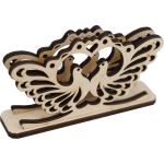 Салфетница деревянная Резная