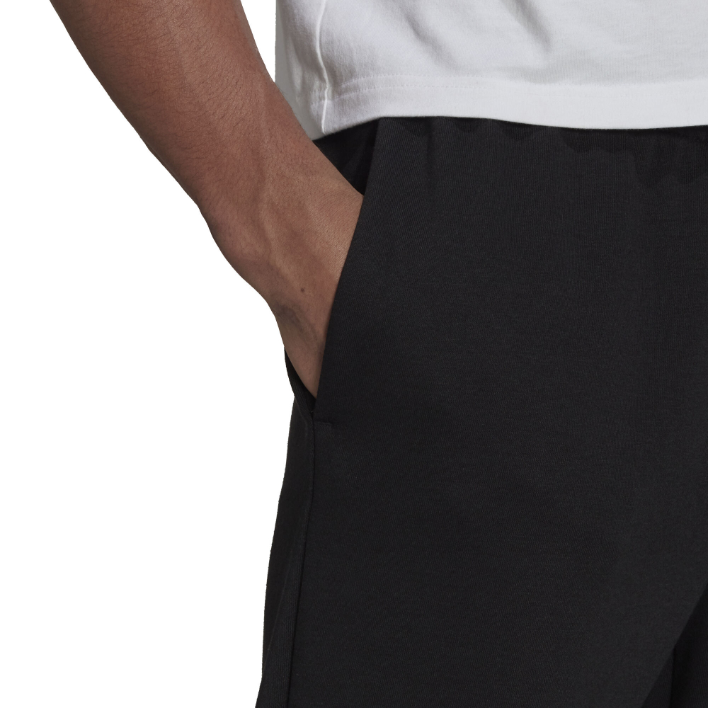 Мужские теннисные штаны adidas Linear French Terry Training Pants Men - Black, White