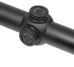 Оптический прицел Gaut Quartz 1-4x24, сетка 65, SFP, без подсветки, D-30мм