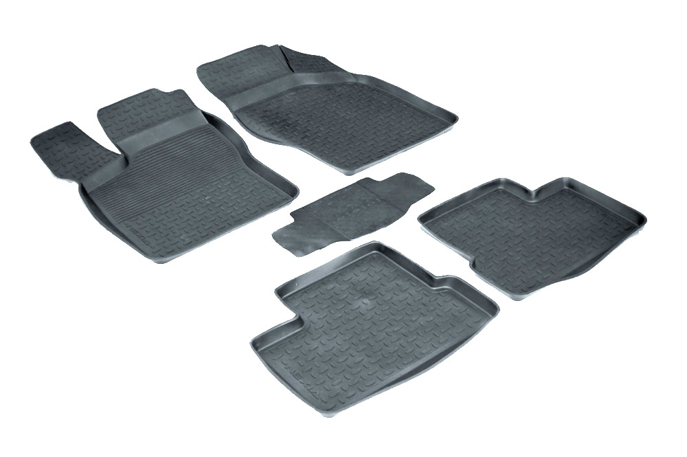 Резиновые коврики с высоким бортом для Daewoo Nexia (CLETN) 1994-2016 Seintex.01235