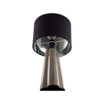 8125/1T COMFI LN25 376 черный/серый, керамика/текстиль Настольная лампа E27 1*60W 220V HINAMI