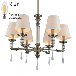 Люстра подвесная с лампочками Omnilux OML-64213-06+Lamps