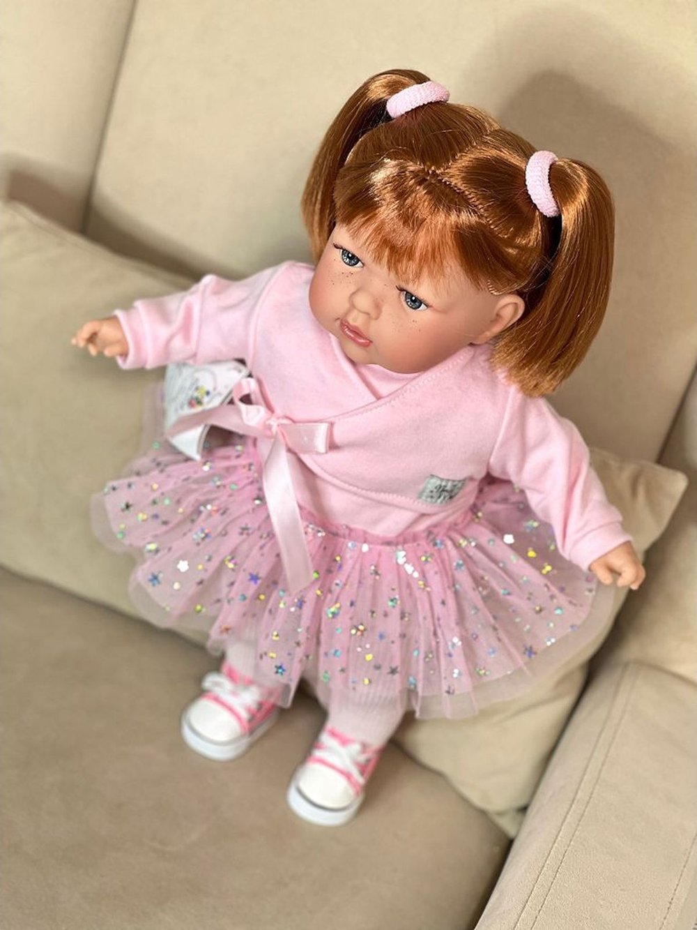 Кукла Nines 45см TITA мягконабивная, в пакете (N4280K)