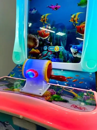 Детский автомат с видеоигрой «Рыбалка»