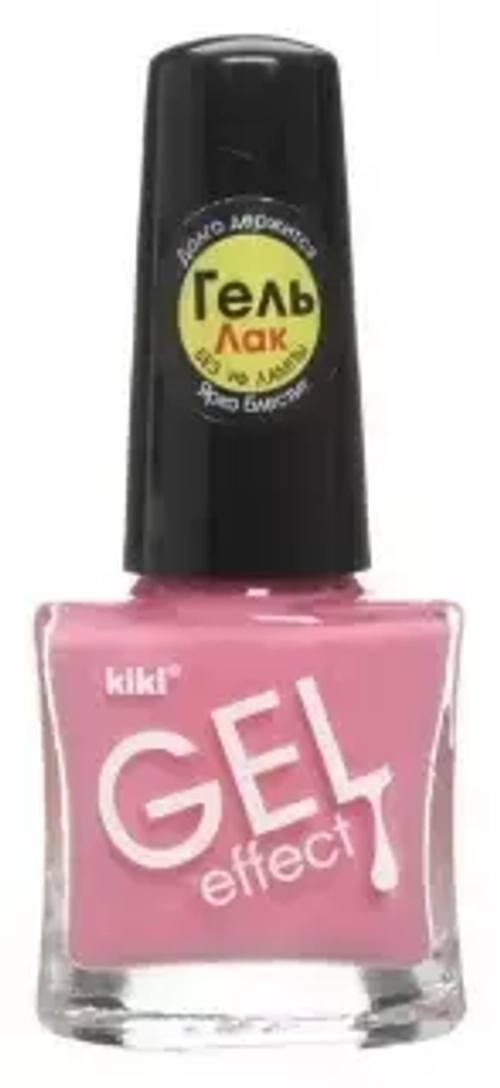 Kiki  лак д/ногтей "GEL EFFECT" №36 (щербет) 6мл