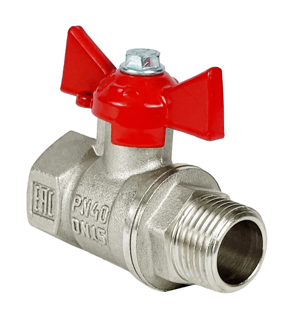 Кран шар в/н 1/2" Premium VIEIR латунный полнопроходной