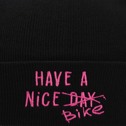 Шапка HAVE A NICE BIKE, черный