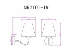 Бра MyFar Charlotte MR2101-1W