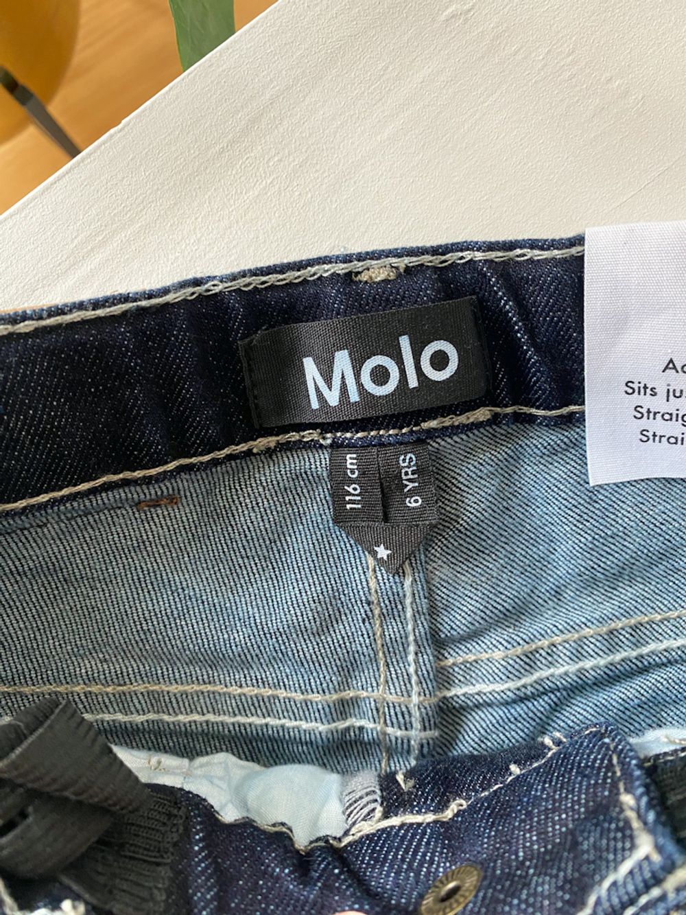 Новые джинсовые шорты Molo, 116