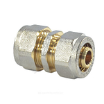 Муфта МП латунь никель обжим Дн 20 ГОСТ 32415-2013 7003 Aquasfera 7003-02