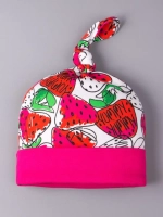 Шапка для малышей с узелком