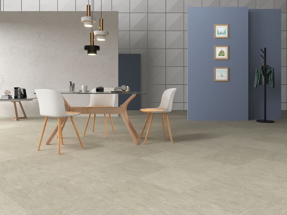 Натуральный линолеум Marmoleum Modular t3136 Concrete