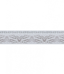 Пластиковый карниз с тиснением Legrand 3-х рядный Прима 2800 мм