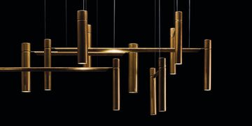 replica TUBULAR HORIZONTAL LIGHT by  HENGE 12 lights
