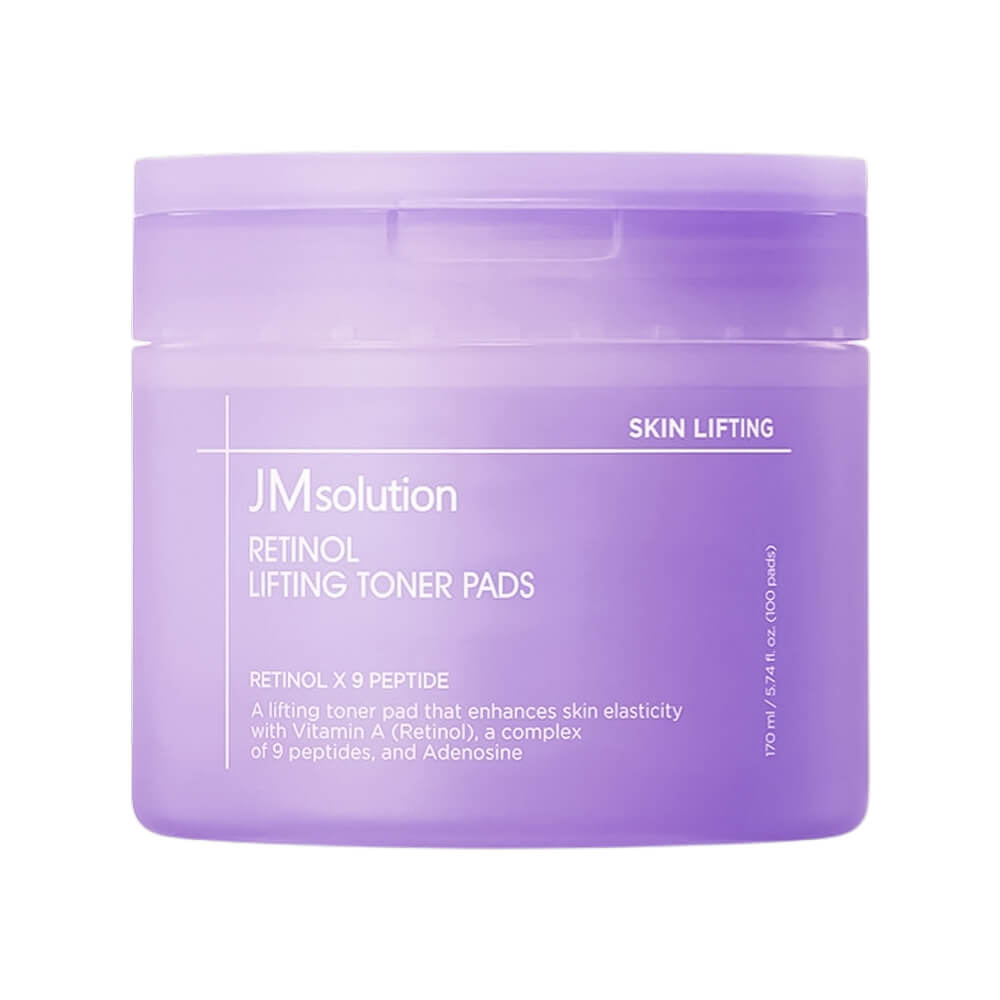 JMSolution Toner Pads Retinol Lifting Тонер-пэды для лица обновляющие с ретинолом, 170 мл (100 шт)