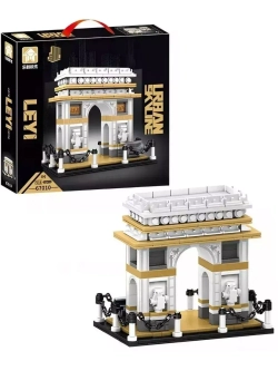 Конструктор Архитектура Париж-Триумфальная арка 516 деталей