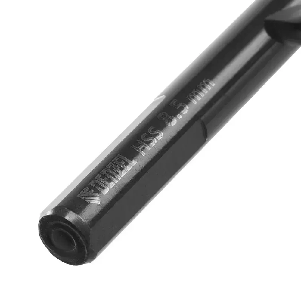 Сверло по металлу, 8,5 мм, HSS-Tin, Golden Tip, 8 шт.// Denzel