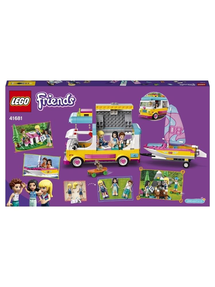 Конструктор LEGO Friends 41681 Лесной дом на колесах и парусная лодка