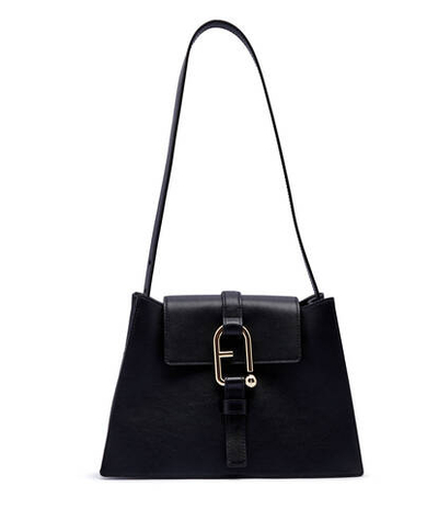 Кожаная сумка через плечо Furla - черный(WB01274 BX2045)