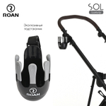 Детская коляска Roan Sol Luxury 2 в 1 RSL/4047 Mystic Blue/Rose Gold