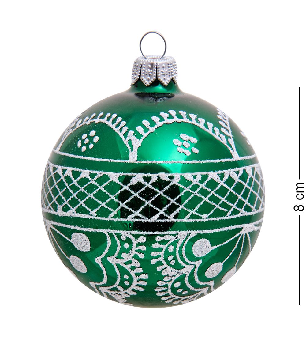 Элита НФШ-1292/3 Ел.украшение Шар «Кружевница» 80 мм