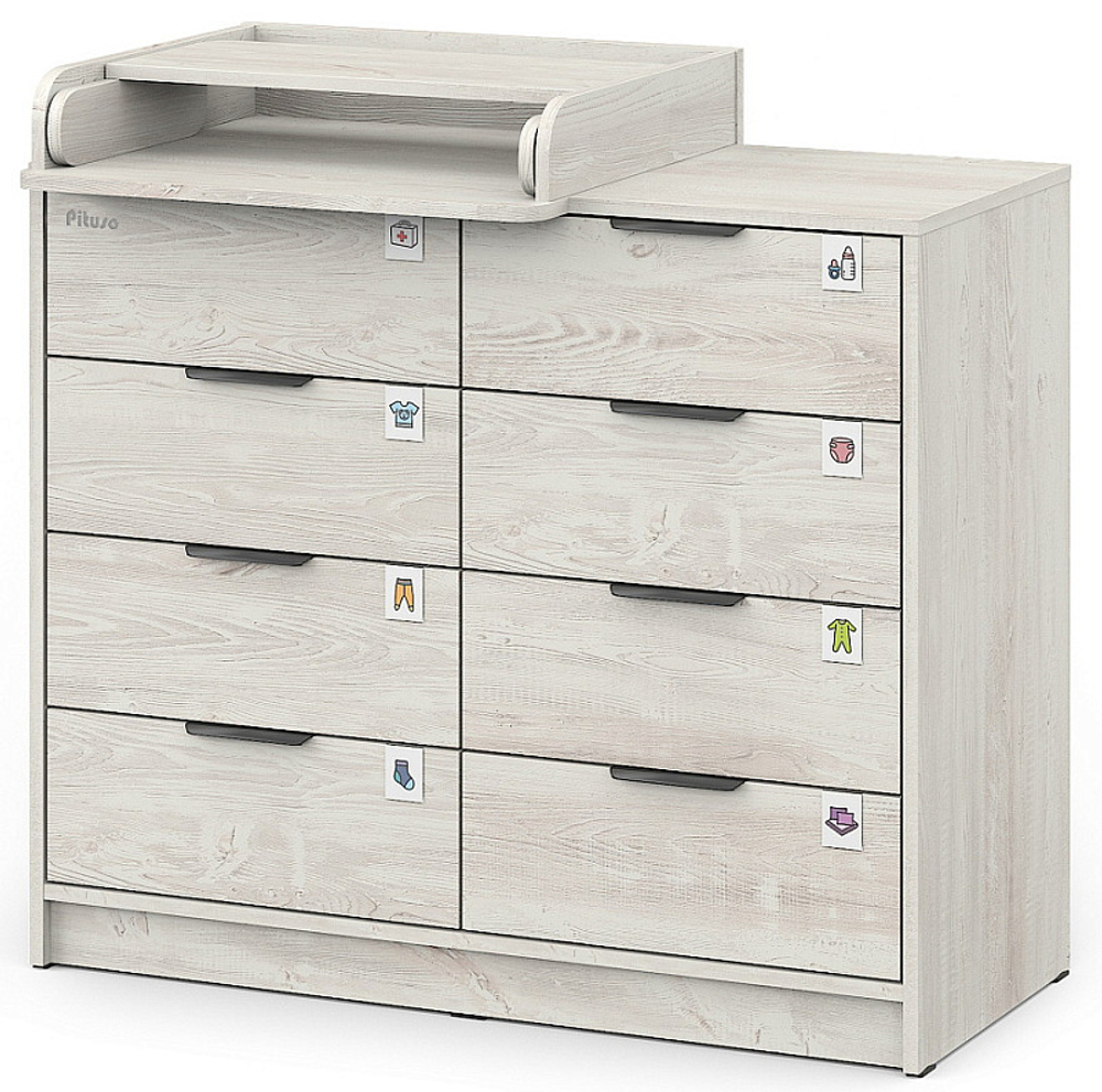 Комод Pituso Kids Optimum ЛДСП Сосна касцина