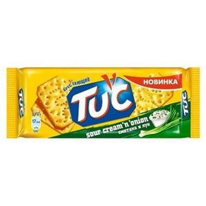 КРЕКЕР TUC СОЛЕНЫЙ СМЕТАНА ЛУК 100ГР