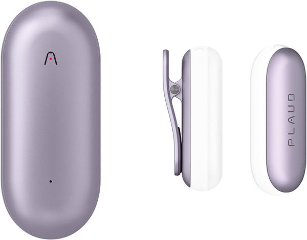 Цифровой диктофон Plaud NotePin с поддержкой ChatGPT, Фиолетовый | Sunset Purple