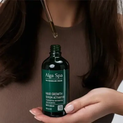 Сыворотка-активатор Alga Spa роста волоса «HAIR growth SERUM activator», 100мл