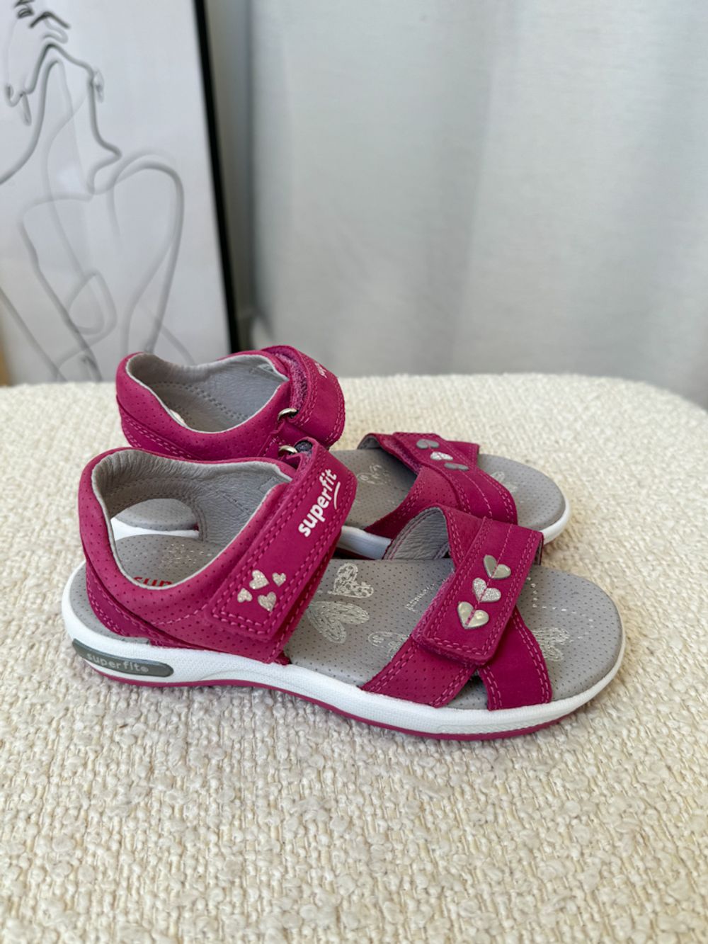 Замшевые босоножки Super Fit, 30