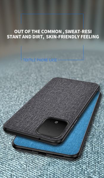 Тканевый чехол для Google Pixel 3a XL (Серый) (NEW)