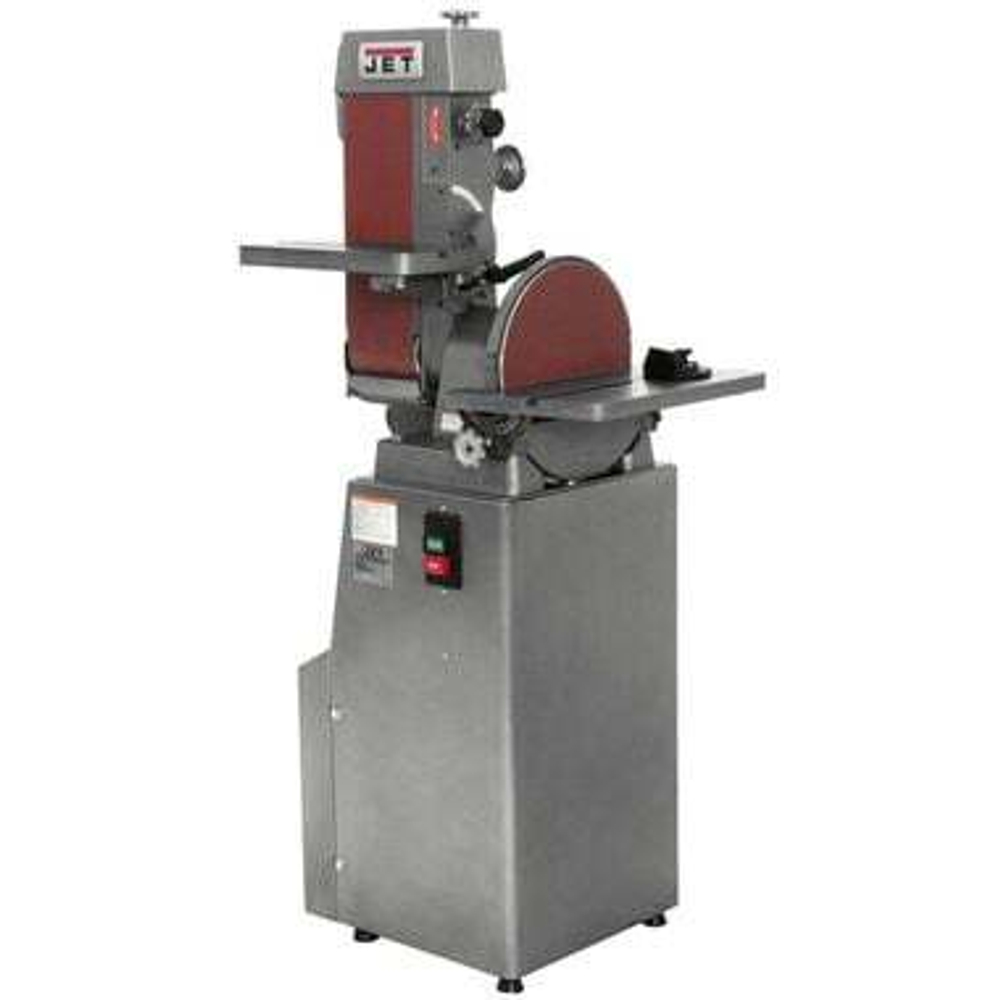 JET 6x48 Industrial Combination Belt & 12in Disc Finishing Machine
