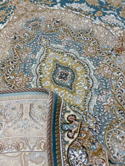 Ковер Mashad 1200 G146 Blue/Grey Овал