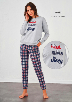 RELAX MODE - Женская пижама с брюками - 10482