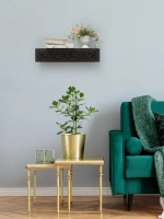 Полка настенная навесная 49*10*10 см