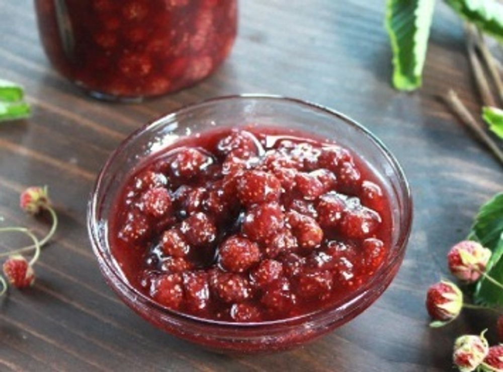 Варенье из лесной клубники, 0.5 л