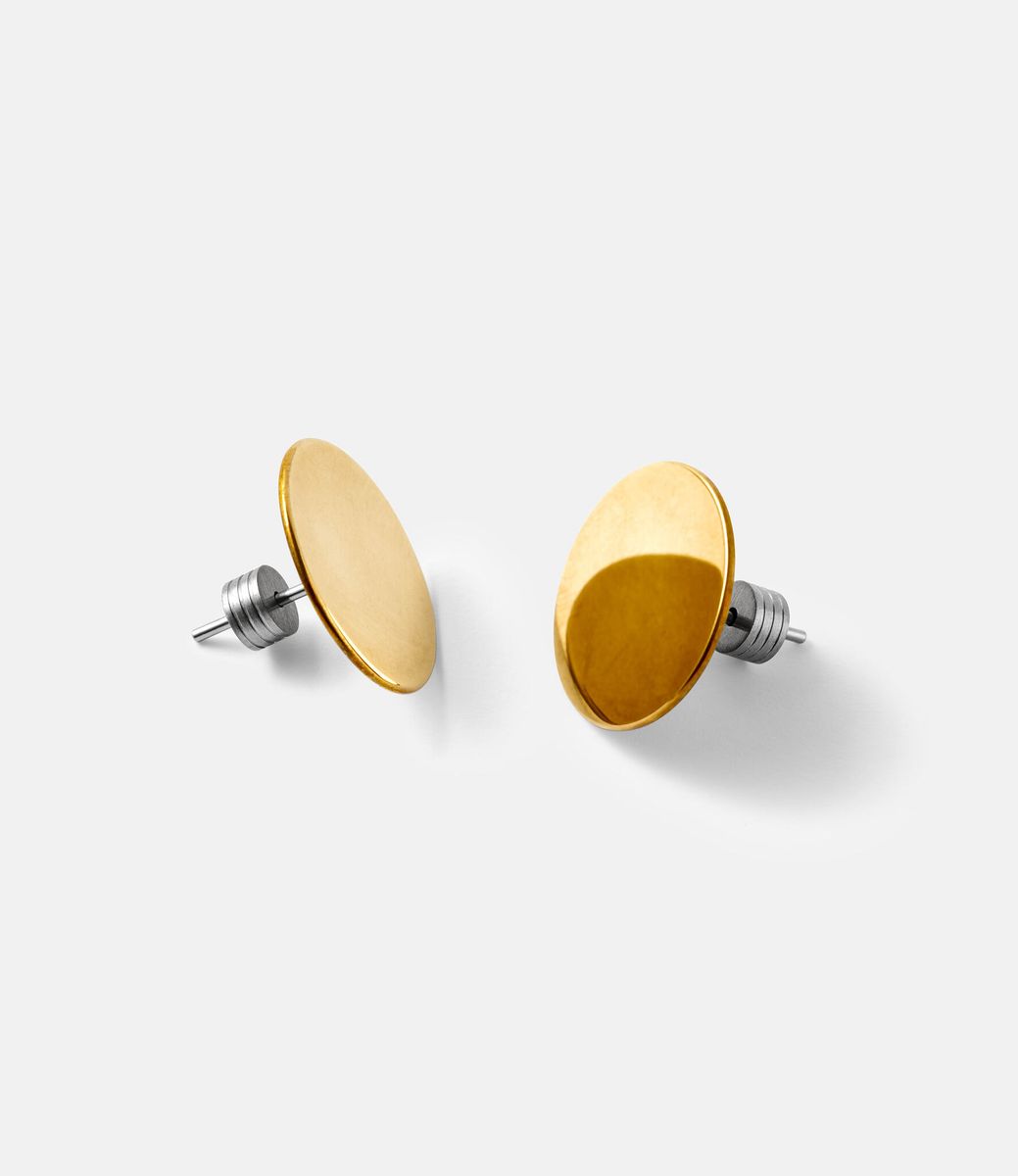 22 studio BMF Earring — серьги из латуни