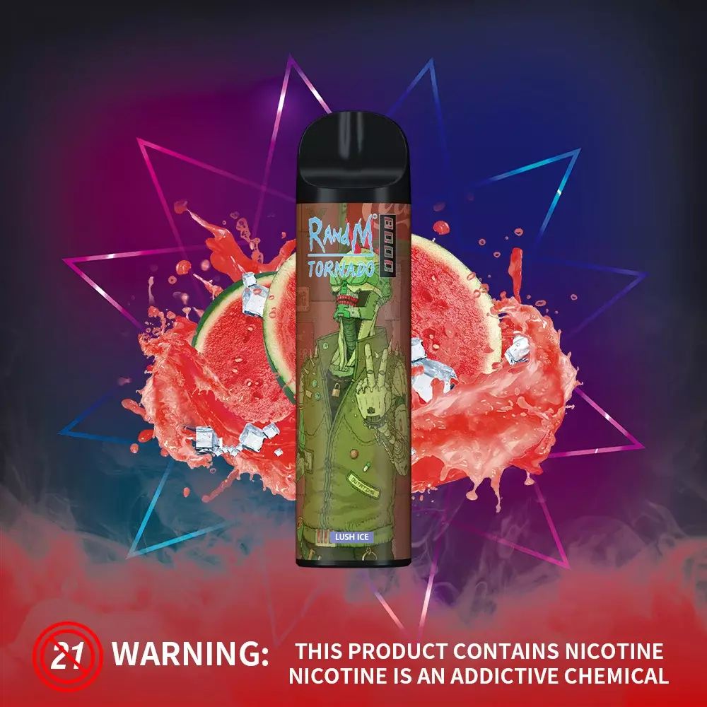 RandM Tornado 8000 - Lush Ice (5% nic)