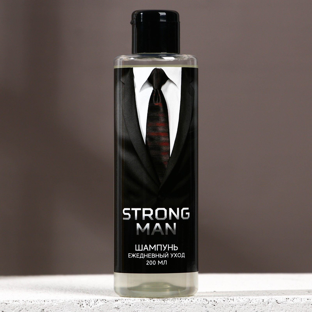 Подарочный набор Real Strong Man: гель для душа и шампунь для волос с ароматом парфюма