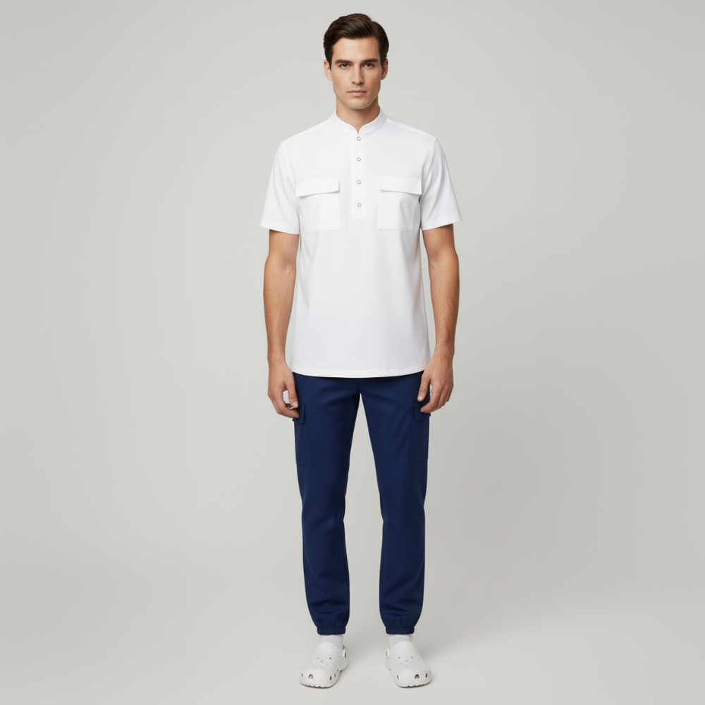 Медицинская мужская рубашка "Платан"