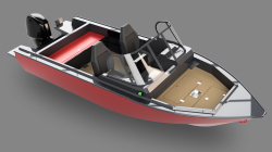 Алюминиевая лодка Berkut M Fisher