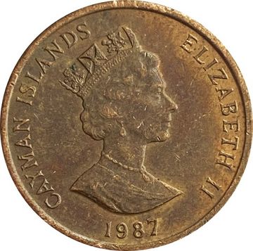 1 цент 1987 Каймановы острова