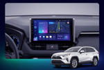 Магнитола для Toyota RAV4 5 2019-2022 (Китай) - FarCar XXL10-8014F4 монитор 10.36" 2K QLED на Android 14, TS20, 8+256Гб, CarPlay, 4G SIM-слот